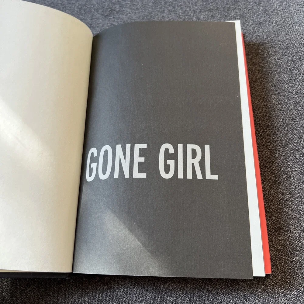 Gillian Flynn Gone Girl Hardcover First Edition Book with Dust Jacket 2012